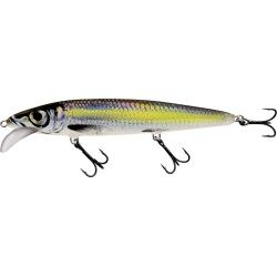 Wobler WHACKY F 9cm 5,5g Floating SILVER CHARTREUSE SHAD