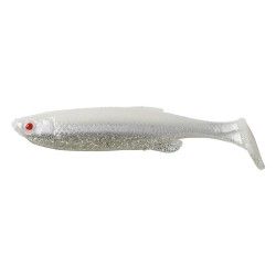 3D Fat Minnow T-Tail 10,5cm 11g White Silver