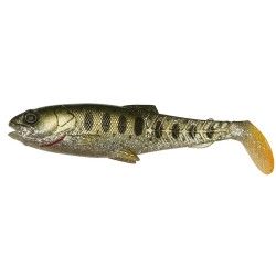 CRAFT Cannibal Paddletail 12,5cm 20g Olive Pearl SILVER SMOLT